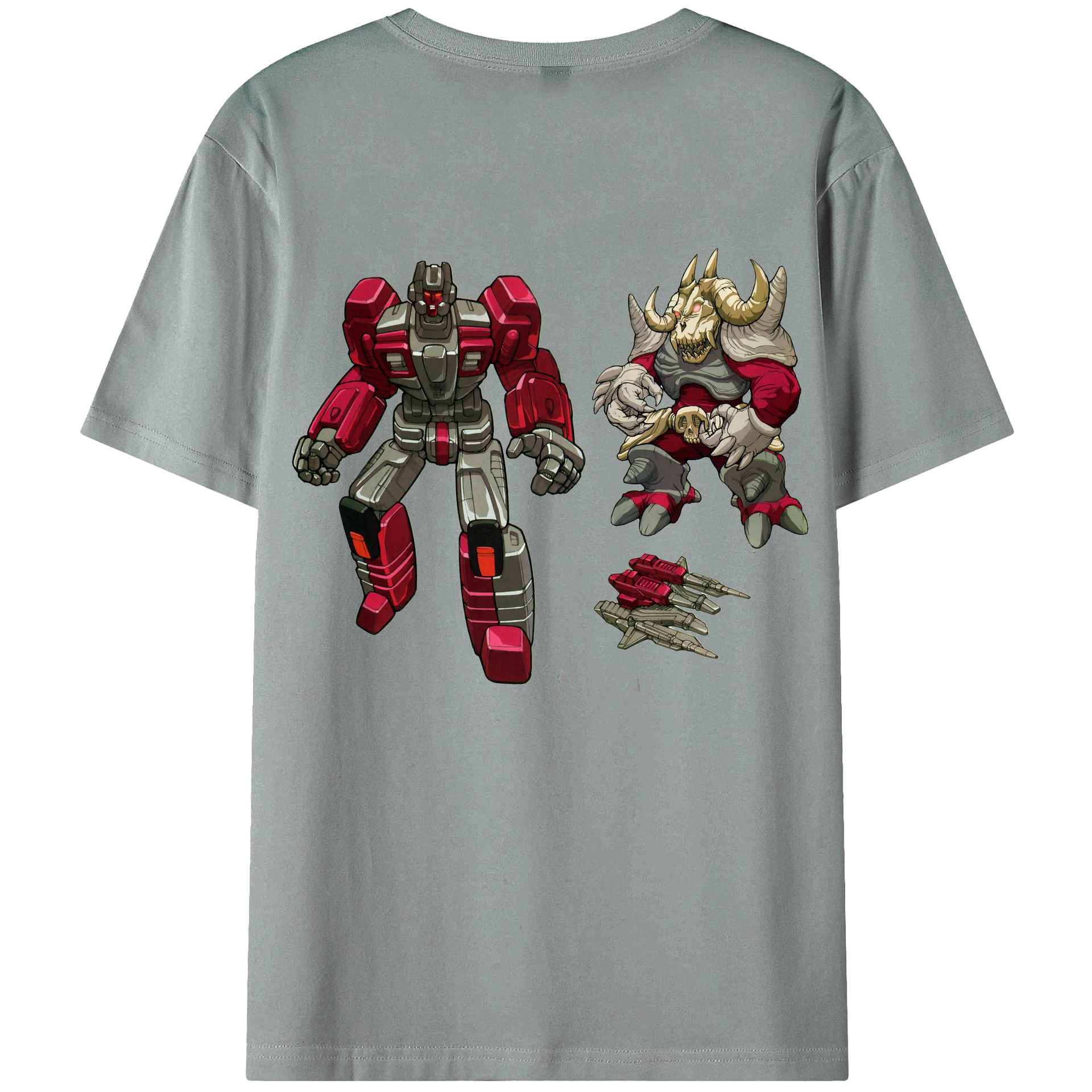 （画像用）  綿100％ メンズ半袖Tシャツ（バックプリント） 通気性